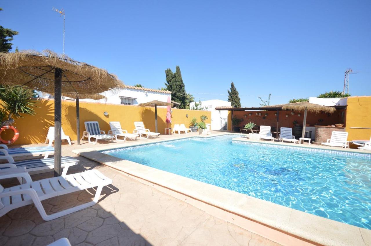Casa Samuel Mayorazgo Con Piscina Compartida 加的斯 外观 照片
